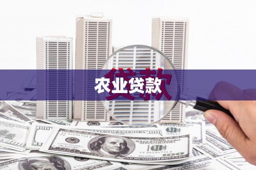 廉江农业贷款
