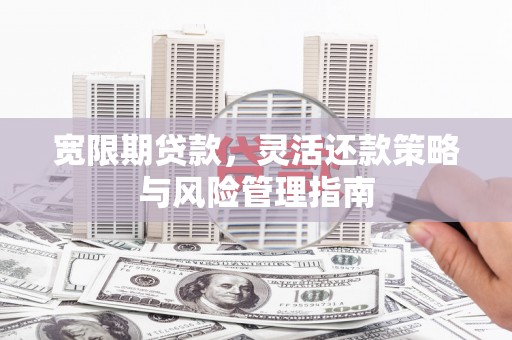 西丰宽限期贷款，灵活还款策略与风险管理指南