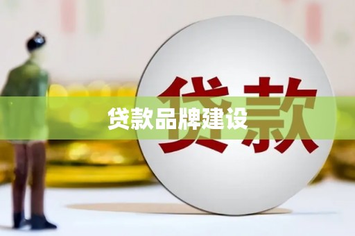 且末贷款品牌建设