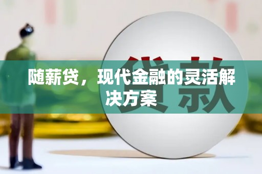 商南随薪贷，现代金融的灵活解决方案