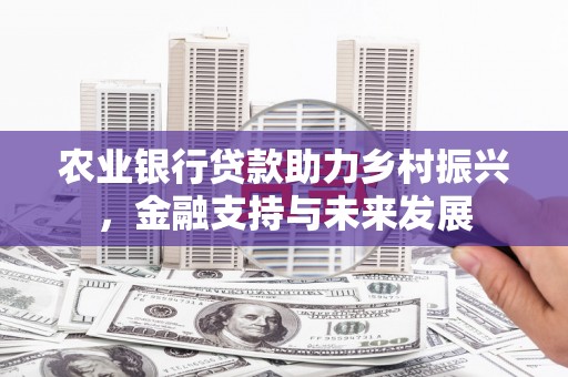 乌当农业银行贷款助力乡村振兴，金融支持与未来发展