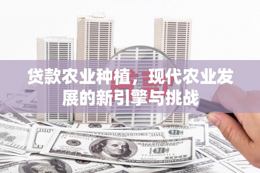 两当贷款农业种植，现代农业发展的新引擎与挑战