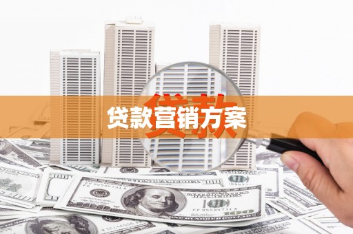 淄博贷款营销方案