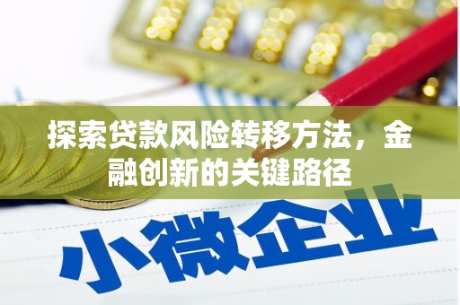 石鼓探索贷款风险转移方法，金融创新的关键路径