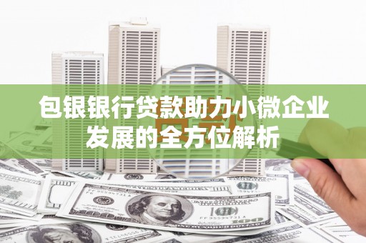 息县包银银行贷款助力小微企业发展的全方位解析