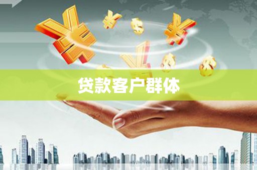 聂荣贷款客户群体